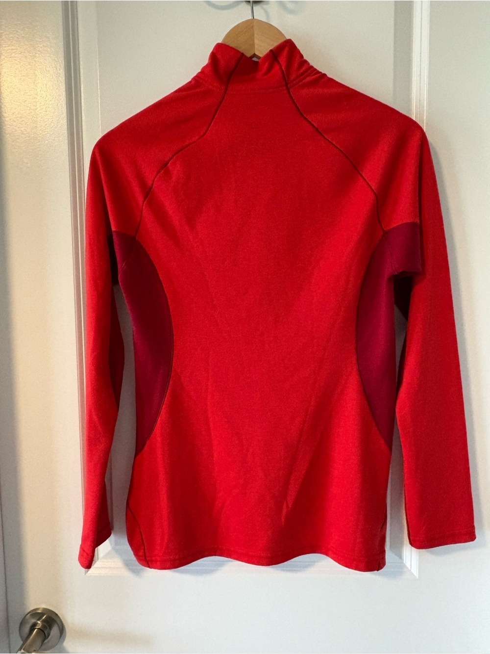 Patagonia Capilene 3 Polartec Midweight 1/4 Zip Pullover Red Small - Picture 4 of 7